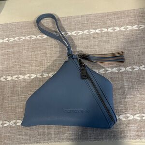 Beautiful Blue Wristlet Bag